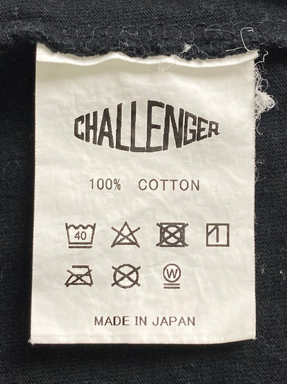 【中古品】【メンズ】 CHALLENGER チャレンジャー S S THUNDER SKULL TEE ショートスリーブ 142-251015-AS-8-min サイズ：XXL カラー：ブラック 万代Net店