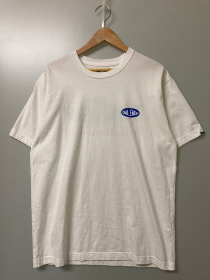 【中古品】【メンズ】 CHALLENGER チャレンジャー S S チャレンジャーレーシング PRINT TEE Tシャツ トップス 142-251005-ks-19-min サイズ：XL カラー：ホワイト 万代Net店