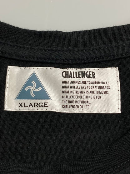【中古品】【メンズ】 CHALLENGER チャレンジャー S S チャレンジャーレーシング PRINT TEE ショートスリーブ 142-251015-AS-13-min サイズ：L カラー：ブラック 万代Net店
