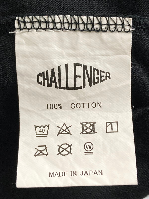 【中古品】【メンズ】 CHALLENGER チャレンジャー S S チャレンジャーレーシング PRINT TEE ショートスリーブ 142-251015-AS-13-min サイズ：L カラー：ブラック 万代Net店