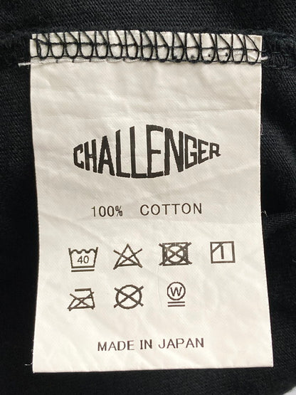 【中古品】【メンズ】 CHALLENGER チャレンジャー S S チャレンジャーレーシング PRINT TEE ショートスリーブ 142-251015-AS-13-min サイズ：L カラー：ブラック 万代Net店