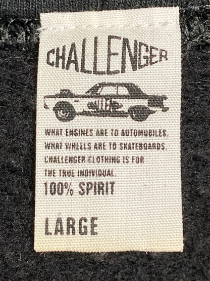 【中古品】【メンズ】 CHALLENGER チャレンジャー HEAVEN'S DOOR PRINT HOODIE プルオーバーパーカー 142-251015-AS-11-min サイズ：L カラー：ブラック 万代Net店