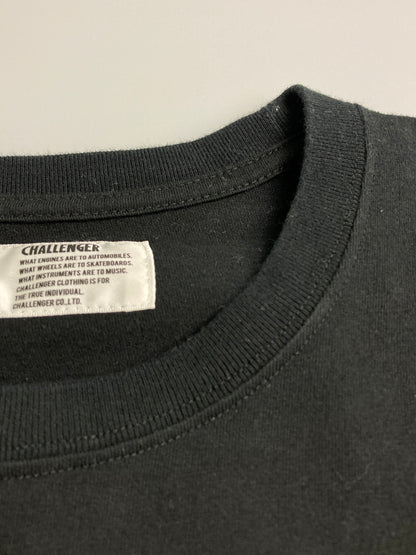 【中古品】【メンズ】 CHALLENGER チャレンジャー × NEW BALANCE ニューバランス PRINT S S TEE ショートスリーブ 142-251111-AS-38-min サイズ：XL カラー：ブラック 万代Net店