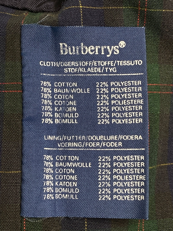 【中古品】【メンズ】 BURBERRY バーバリー BURBERRY'S CHECK JACKET チャック ジャケットメンズ ライトアウター 長袖 141-251212-em-14-min カラー：パープル/グリーン/ブラック 万代Net店