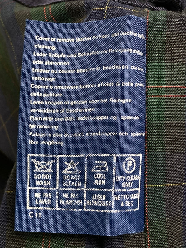 【中古品】【メンズ】 BURBERRY バーバリー BURBERRY'S CHECK JACKET チャック ジャケットメンズ ライトアウター 長袖 141-251212-em-14-min カラー：パープル/グリーン/ブラック 万代Net店