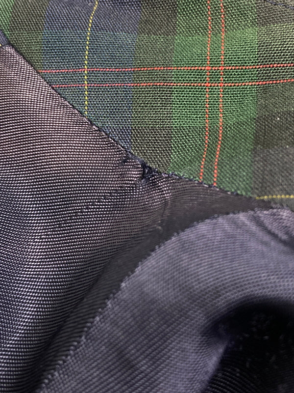 【中古品】【メンズ】 BURBERRY バーバリー BURBERRY'S CHECK JACKET チャック ジャケットメンズ ライトアウター 長袖 141-251212-em-14-min カラー：パープル/グリーン/ブラック 万代Net店