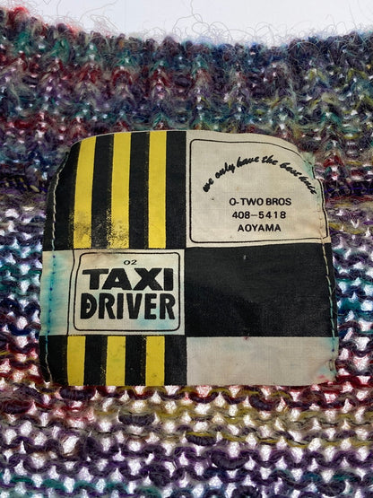 【中古品】【メンズ】 TAXI DRIVER タクシー ドライバー Vネック ミックスニット カーディガン 408-5418 トップス 146-251106-jt-27-min サイズ：02 カラー：マルチカラー 万代Net店