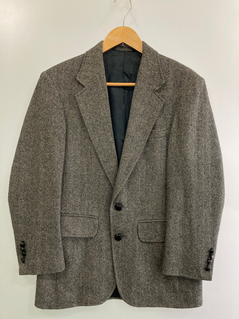 【中古品】【メンズ】 LANDS’ END ランズエンド USA製 90S ヘリンボーン ツイード テーラードジャケット 146-251012-ks-75-min サイズ：不明 万代Net店