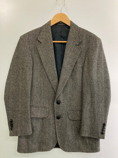 【中古品】【メンズ】 LANDS’ END ランズエンド USA製 90S ヘリンボーン ツイード テーラードジャケット 146-251012-ks-75-min サイズ：不明 万代Net店