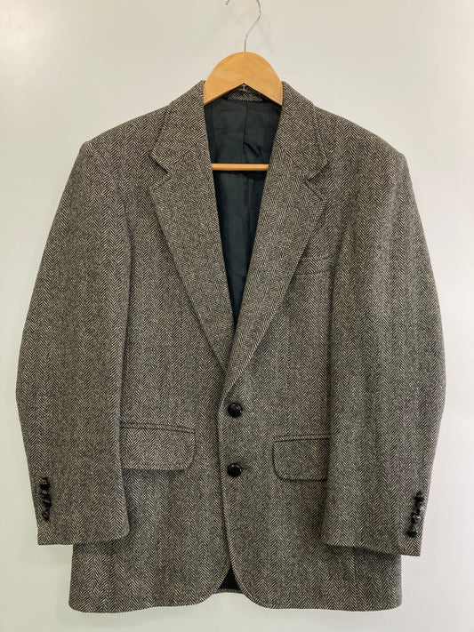 【中古品】【メンズ】 LANDS’ END ランズエンド USA製 90S ヘリンボーン ツイード テーラードジャケット 146-251012-ks-75-min サイズ：不明 万代Net店