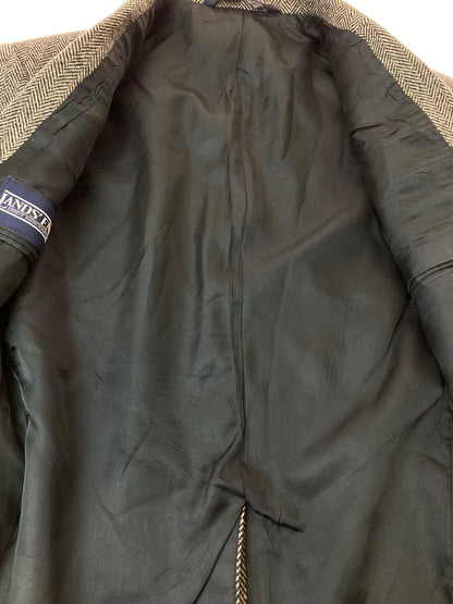 【中古品】【メンズ】 LANDS’ END ランズエンド USA製 90S ヘリンボーン ツイード テーラードジャケット 146-251012-ks-75-min サイズ：不明 万代Net店