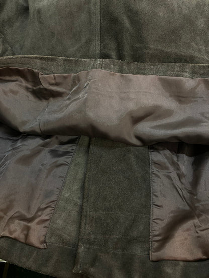 【中古品】【メンズ】 バナナリパブリック 90S SUEDE COAT スエードコート アウター 146-250928-AS-11-min サイズ：S カラー：ブラウン 万代Net店