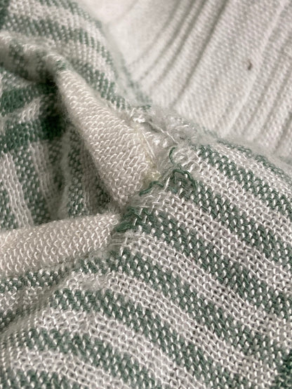 【現状渡し品】【メンズ】 TONI GARMENTS FOR CC MAGIC USA製 LS チェックコットンジャケット 146-251012-ks-06-min サイズ：1X カラー：ホワイト/ライトグリーン 万代Net店