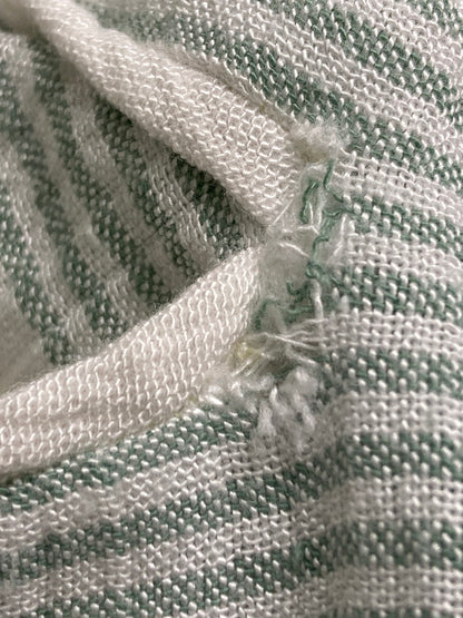 【現状渡し品】【メンズ】 TONI GARMENTS FOR CC MAGIC USA製 LS チェックコットンジャケット 146-251012-ks-06-min サイズ：1X カラー：ホワイト/ライトグリーン 万代Net店