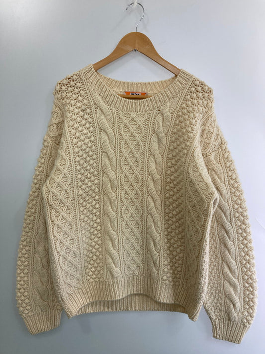 【中古品】【メンズ】 Z’S WOOL LS CABLE KNIT ニット トップス 146-251012-ks-73-min サイズ：2 カラー：ベージュ 万代Net店