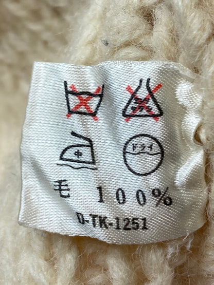 【中古品】【メンズ】 Z’S WOOL LS CABLE KNIT ニット トップス 146-251012-ks-73-min サイズ：2 カラー：ベージュ 万代Net店