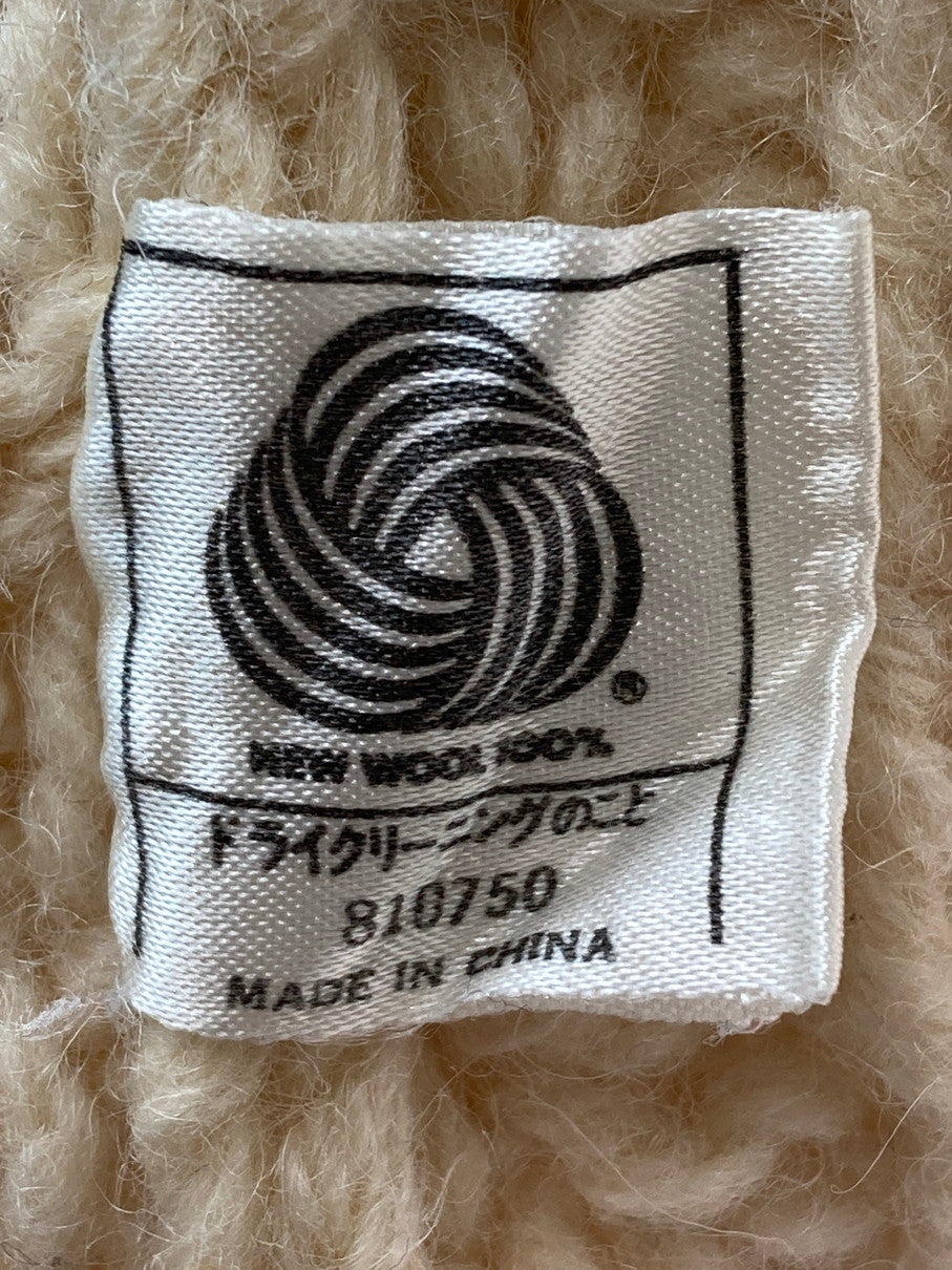 【中古品】【メンズ】 Z’S WOOL LS CABLE KNIT ニット トップス 146-251012-ks-73-min サイズ：2 カラー：ベージュ 万代Net店