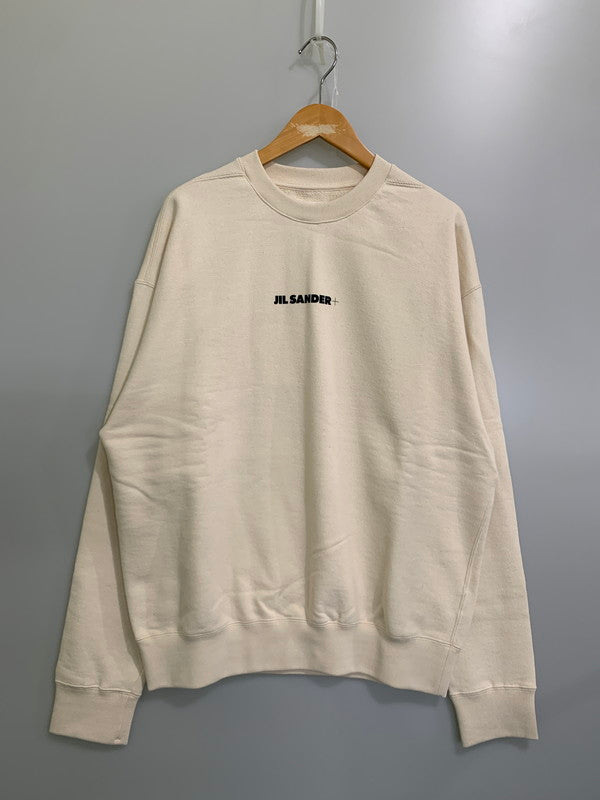 【中古美品】【メンズ】 JIL SANDER ジルサンダー J47GU0001 SWEATSHIRT CN LS スウェットシャツ トップス 141-250927-ks-39-min サイズ：S カラー：アイボリー 万代Net店