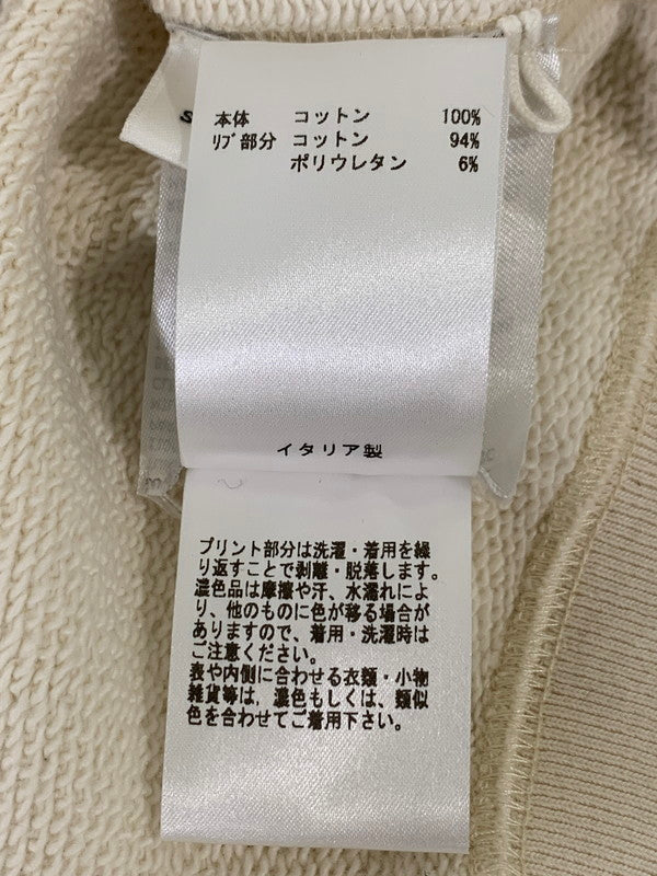 【中古美品】【メンズ】 JIL SANDER ジルサンダー J47GU0001 SWEATSHIRT CN LS スウェットシャツ トップス 141-250927-ks-39-min サイズ：S カラー：アイボリー 万代Net店