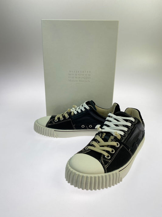 【中古美品】【メンズ】 MAISON MARGIELA メゾンマルジェラ S57WS0391 EVOLUTION LOW TOP 靴 シューズ スニーカー 162-251005-AS-10-min サイズ：41 カラー：ブラック/ホワイト 万代Net店