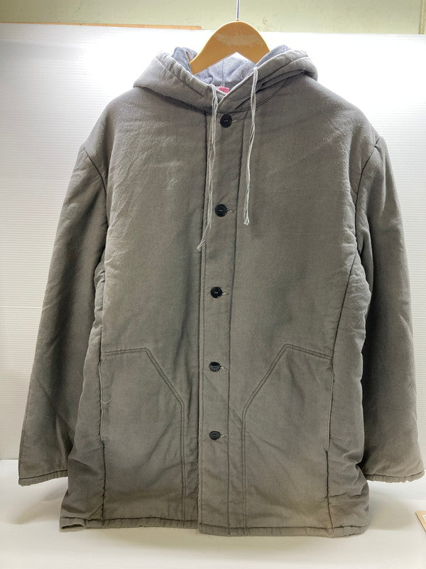 【中古品】【メンズ】 VEB WATTANA 80S GERMANY WORK PADDING HOODED JACKET フーデッドジャケット アウター 146-250928-AS-10-min サイズ：52 カラー：グレー 万代Net店