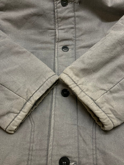 【中古品】【メンズ】 VEB WATTANA 80S GERMANY WORK PADDING HOODED JACKET フーデッドジャケット アウター 146-250928-AS-10-min サイズ：52 カラー：グレー 万代Net店