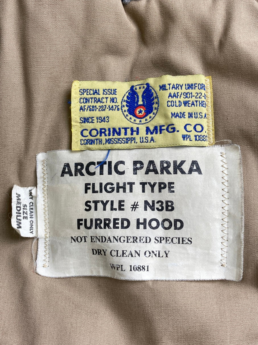 【現状渡し品】【メンズ】 CORINTH コリント N-3B JACKET ジャケット アウター 146-251012-ks-07-min サイズ：M カラー：ベージュ 万代Net店