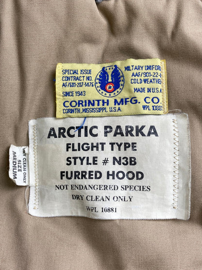 【現状渡し品】【メンズ】 CORINTH コリント N-3B JACKET ジャケット アウター 146-251012-ks-07-min サイズ：M カラー：ベージュ 万代Net店