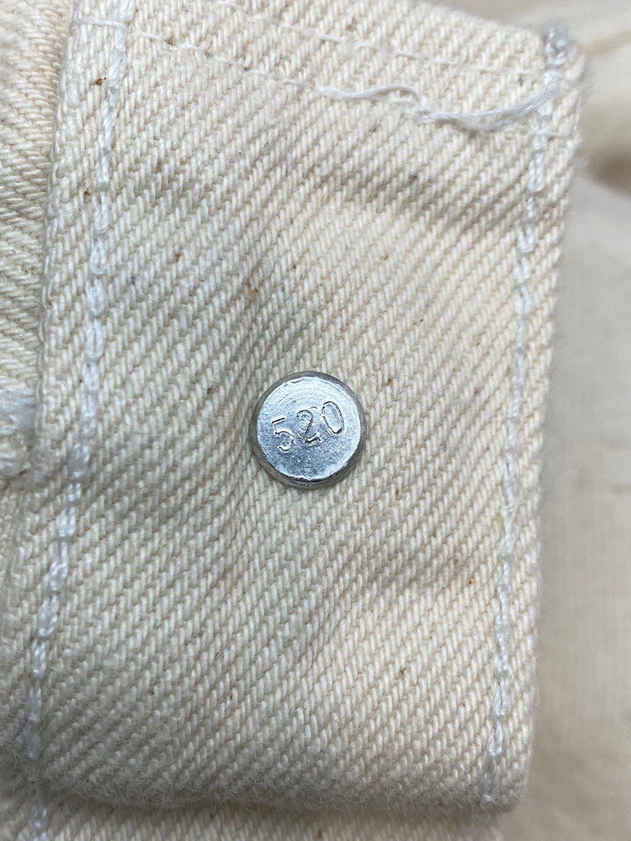 【中古品】【メンズ】 Levi's リーバイス 501 BUTTON FLY STRAIGHT COLOR DENIM PANT 501-0651 ボタンフライ ストレート カラーデニムパンツ ボトムス ジーンズ 157-250930-kk-15-min サイズ：29 カラー：ホワイト 万代Net店