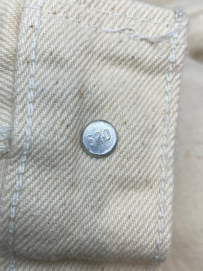 【中古品】【メンズ】 Levi's リーバイス 501 BUTTON FLY STRAIGHT COLOR DENIM PANT 501-0651 ボタンフライ ストレート カラーデニムパンツ ボトムス ジーンズ 157-250930-kk-15-min サイズ：29 カラー：ホワイト 万代Net店