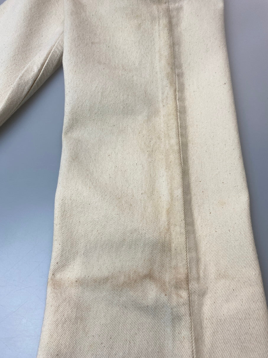 【中古品】【メンズ】 Levi's リーバイス 501 BUTTON FLY STRAIGHT COLOR DENIM PANT 501-0651 ボタンフライ ストレート カラーデニムパンツ ボトムス ジーンズ 157-250930-kk-15-min サイズ：29 カラー：ホワイト 万代Net店