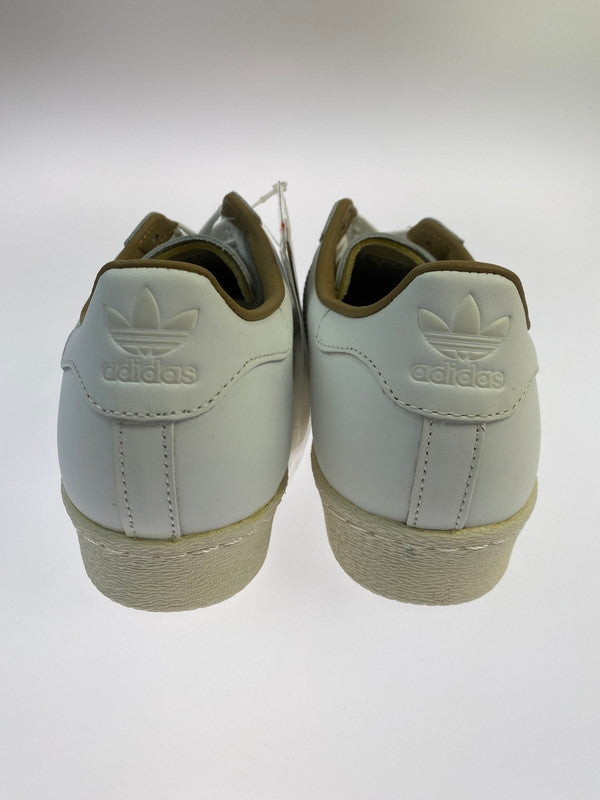 【中古美品】【メンズ/レディース】 adidas アディダス CG3603 SUPERSTAR 80S EDIFICE 靴 シューズ スニーカー SNEAKERS 161-250927-ks-35-min サイズ：25.5cm カラー：ホワイト/ベージュ系 万代Net店