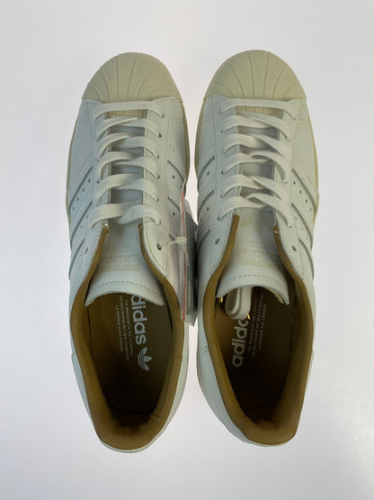 【中古美品】【メンズ/レディース】 adidas アディダス CG3603 SUPERSTAR 80S EDIFICE 靴 シューズ スニーカー SNEAKERS 161-250927-ks-35-min サイズ：25.5cm カラー：ホワイト/ベージュ系 万代Net店