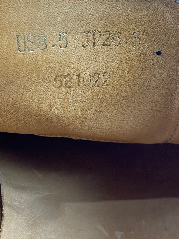 【中古品】【メンズ】 BEAUTY&YOUTH UNITED ARROWS ビューティアンドユースユナイテッドアローズ FRENCH U CHIP SHOES 521022 フレンチ Uチップ シューズ 革靴 ドレスシューズ 164-251008-kk-09-min カラー：BLACK 万代Net店