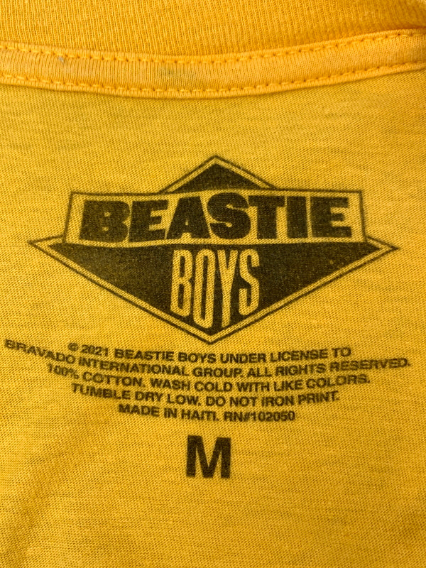 【中古品】【メンズ】 BEASTIE BOYS ビースティ・ボーイズ S S LOGO TEE 半袖Tシャツ ショートスリーブ 146-260719-AS-58-min サイズ：M カラー：イエロー 万代Net店