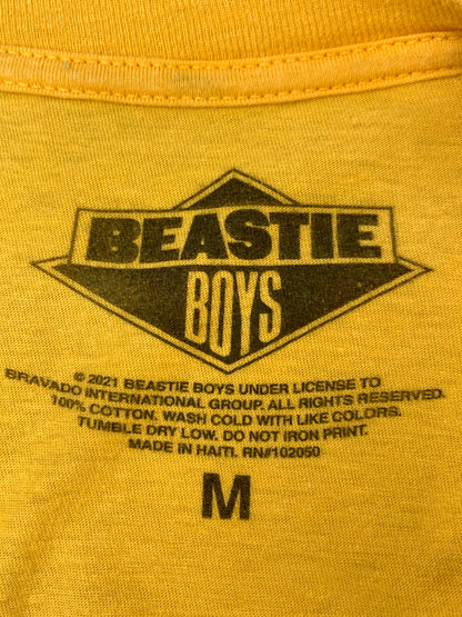 【中古品】【メンズ】 BEASTIE BOYS ビースティ・ボーイズ S S LOGO TEE 半袖Tシャツ ショートスリーブ 146-260719-AS-58-min サイズ：M カラー：イエロー 万代Net店