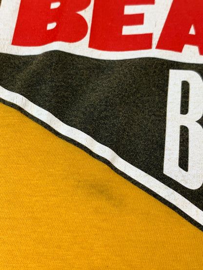 【中古品】【メンズ】 BEASTIE BOYS ビースティ・ボーイズ S S LOGO TEE 半袖Tシャツ ショートスリーブ 146-260719-AS-58-min サイズ：M カラー：イエロー 万代Net店
