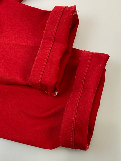 【中古品】【メンズ】 DICKIES ディッキーズ 90S WORK PANTS RED 90年代 ワークパンツ レッド ボトムス 157-260724-hu-26-min サイズ：44×30 カラー：レッド 万代Net店