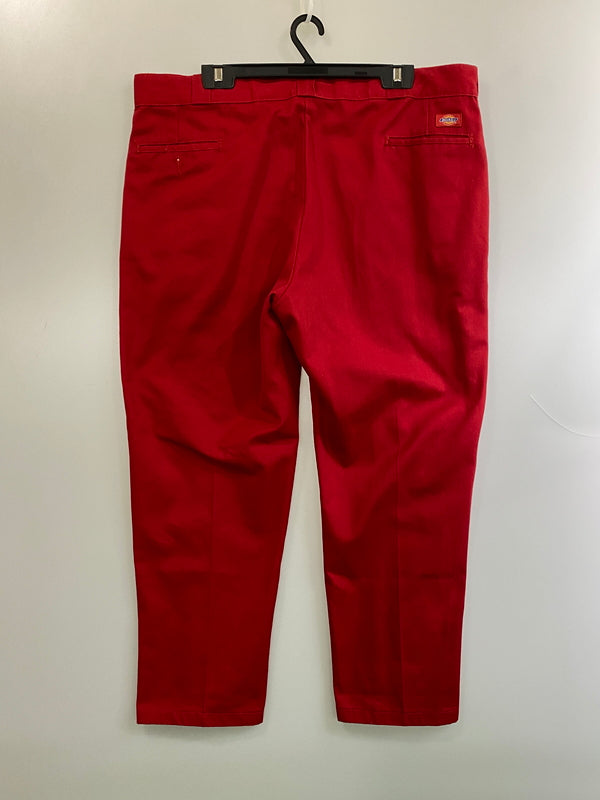 【中古品】【メンズ】 DICKIES ディッキーズ 90S WORK PANTS RED 90年代 ワークパンツ レッド ボトムス 157-260724-hu-26-min サイズ：44×30 カラー：レッド 万代Net店