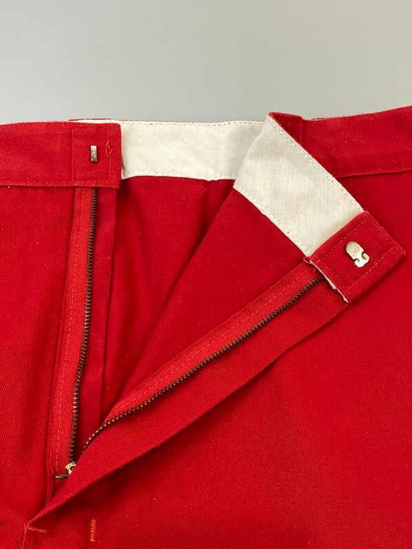 【中古品】【メンズ】 DICKIES ディッキーズ 90S WORK PANTS RED 90年代 ワークパンツ レッド ボトムス 157-260724-hu-26-min サイズ：44×30 カラー：レッド 万代Net店