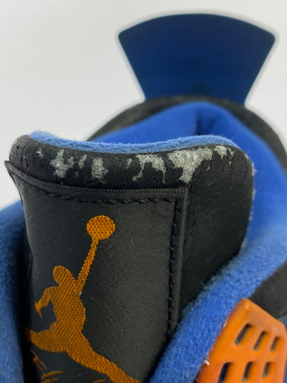 【現状渡し品】【メンズ】 NIKE ナイキ 308497-027 AIR JORDAN 4 RETRO 靴 シューズ スニーカー SNEAKERS 160-250927-ks-33-min サイズ：29cm カラー：BLACK/SAFETY ORANGE-GAME ROYAL 万代Net店