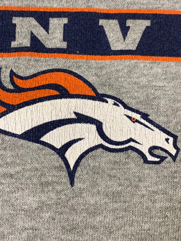 【現状渡し品】【メンズ】 Lee リー 90S メキシコ製 BRONCOS SWEAT SHIRT スウェットシャツ トレーナー 146-251101-AS-54-min サイズ：XL カラー：グレー 万代Net店