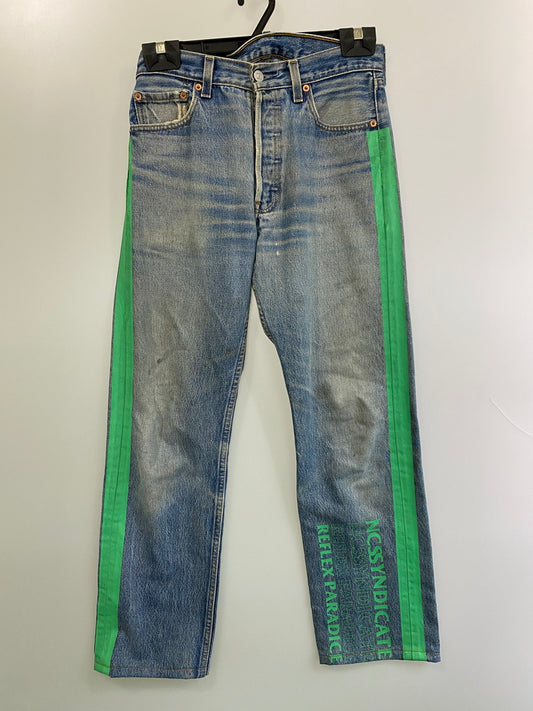 【中古品】【メンズ】 Levi's リーバイス 501 DENIM PANTS デニムパンツ 00年8月製造 190刻印 メキシコ製 ボトムス 157-251022-yn-13-min サイズ：W30 L34 カラー：インディゴ 万代Net店