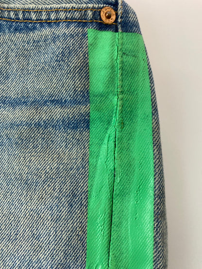 【中古品】【メンズ】 Levi's リーバイス 501 DENIM PANTS デニムパンツ 00年8月製造 190刻印 メキシコ製 ボトムス 157-251022-yn-13-min サイズ：W30 L34 カラー：インディゴ 万代Net店