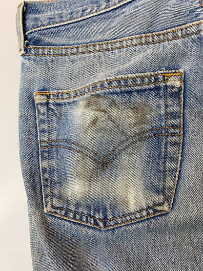 【中古品】【メンズ】 Levi's リーバイス 501 DENIM PANTS デニムパンツ 00年8月製造 190刻印 メキシコ製 ボトムス 157-251022-yn-13-min サイズ：W30 L34 カラー：インディゴ 万代Net店
