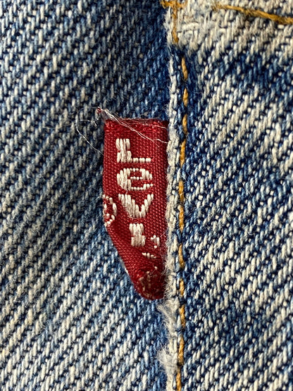【中古品】【メンズ】 Levi's リーバイス 501 DENIM PANTS デニムパンツ 00年8月製造 190刻印 メキシコ製 ボトムス 157-251022-yn-13-min サイズ：W30 L34 カラー：インディゴ 万代Net店