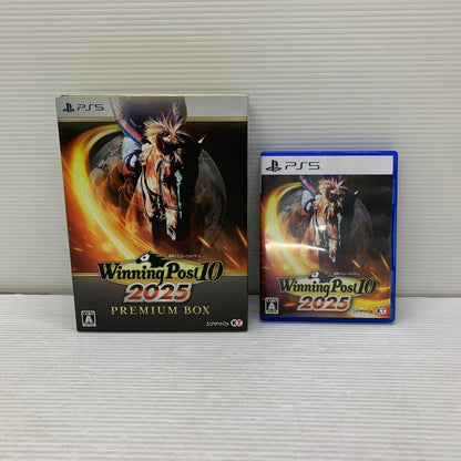 【中古品】 PlayStation5 Winning Post 10 2025 PREMIUM BOX CERO区分:A ゲームソフト ゲーム 026-251004-kk-3-min 万代Net店