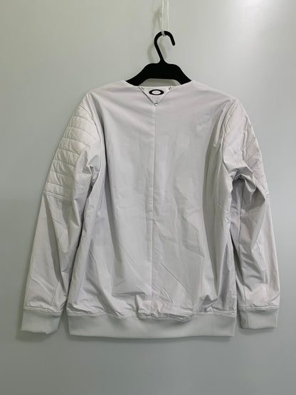 【中古品】【メンズ】 OAKLEY オークリー SKULL PHASE LINING JACKET F0A405723 スカルフェイズ ライニングジャケット ライトアウター ブルゾン ゴルフウェア 148-251106-kk-34-min サイズ：M カラー：LUNAR ROCK 万代Net店