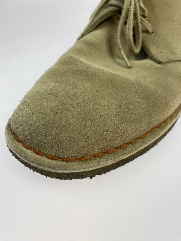 【中古品】【メンズ】 Clarks クラークス DESERT BOOT 11826 デザートブーツ 靴 チャッカブーツ 165-251008-kk-15-min カラー：ベージュ 万代Net店