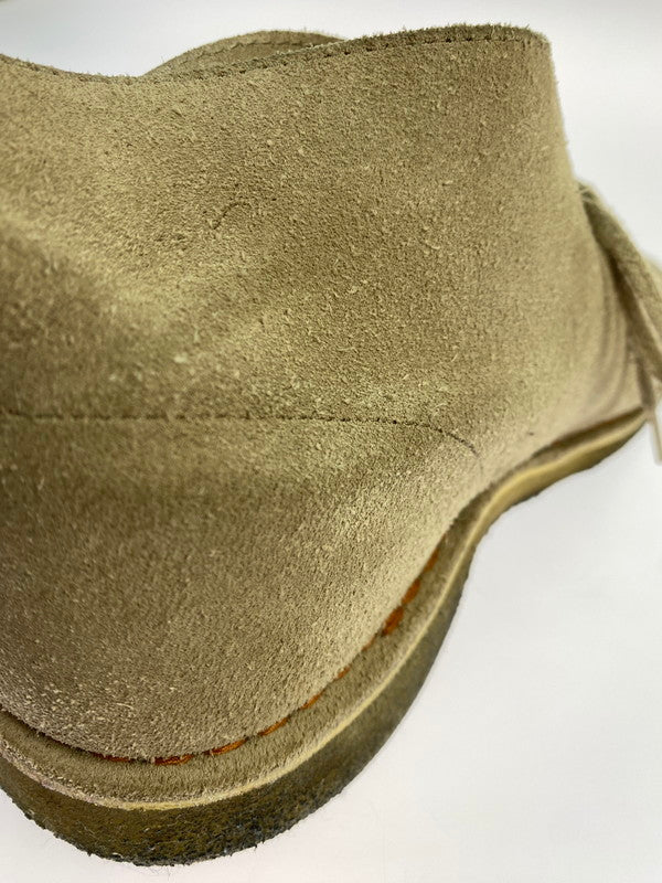 【中古品】【メンズ】 Clarks クラークス DESERT BOOT 11826 デザートブーツ 靴 チャッカブーツ 165-251008-kk-15-min カラー：ベージュ 万代Net店